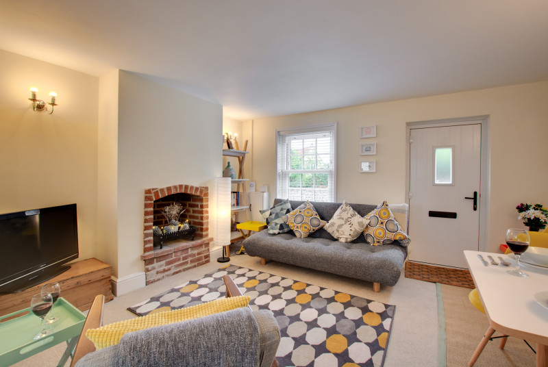 Open plan living room