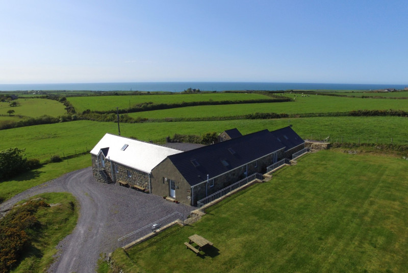 One of three luxury cottages in a stunning location on the Llyn Peninsula