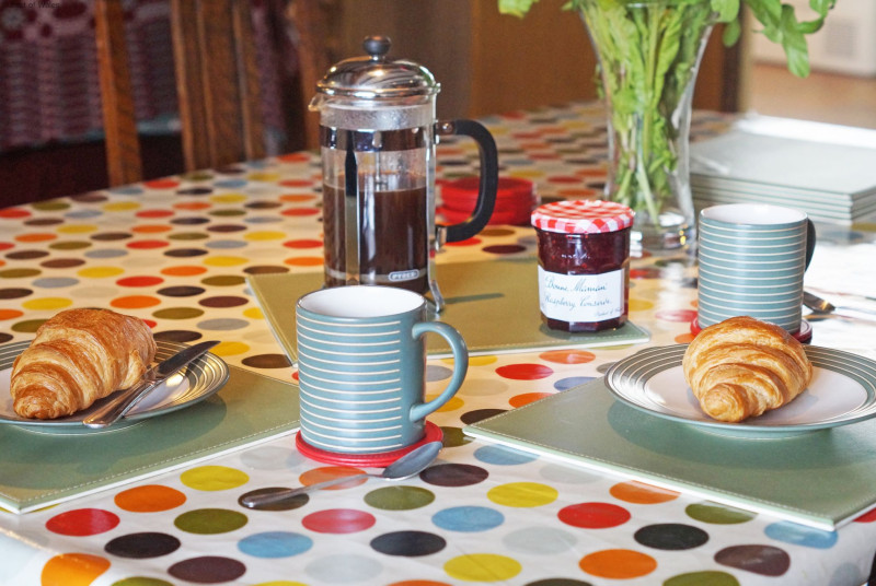 Self Catering in Mid Wales, fully equipped Kitchen including an Aga