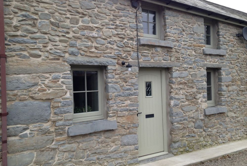 Traditional terraced stone cottage 