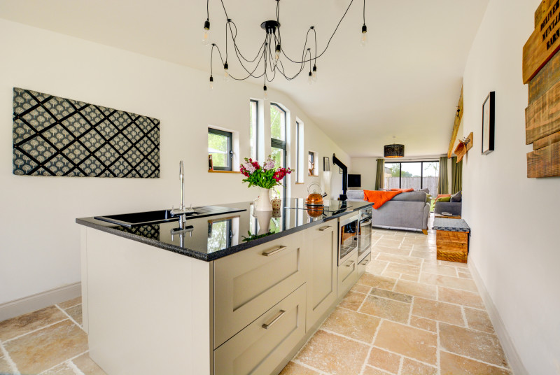 Kitchen Area with view to Sitting Area