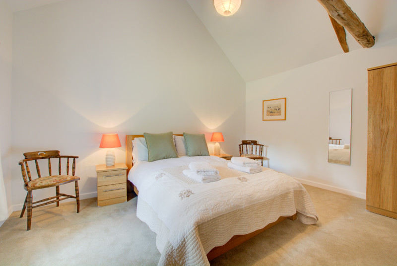 Bedroom 1 with king size bed