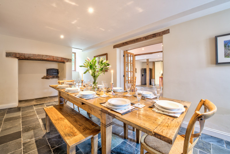 Enjoy a feast for 12 people round the dining table