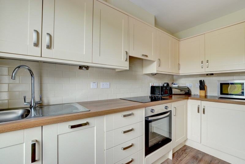 Modern style well equipped kitchen