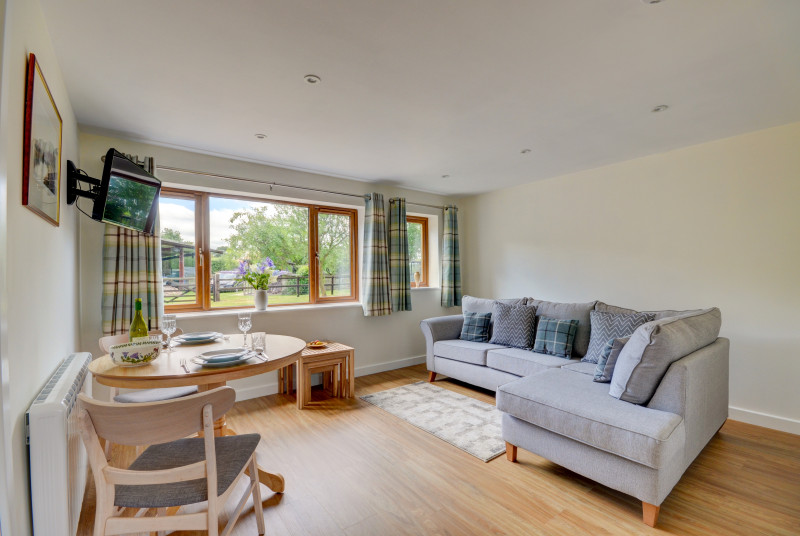 Open plan living room