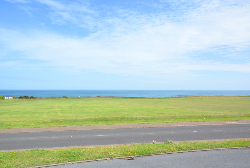 Beautiful views right out to sea