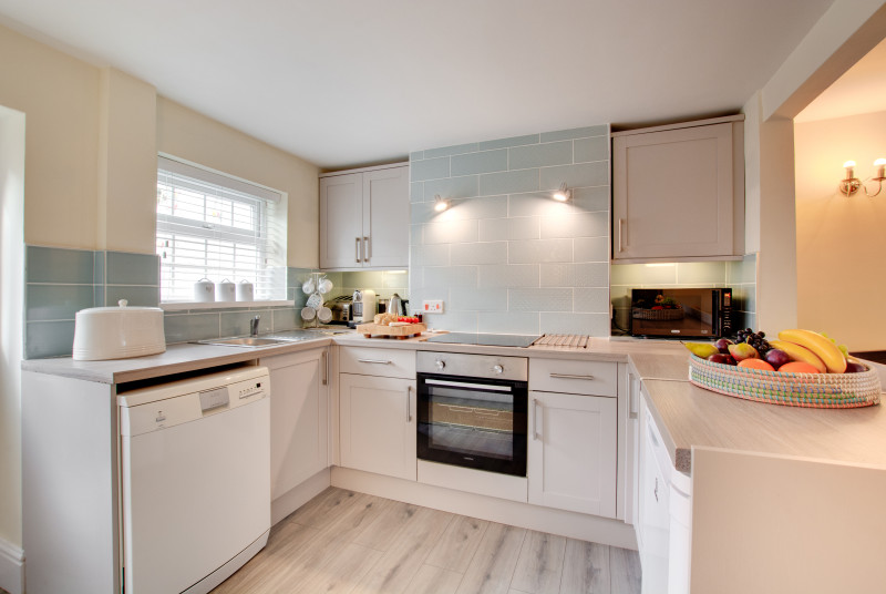 Open plan with living room