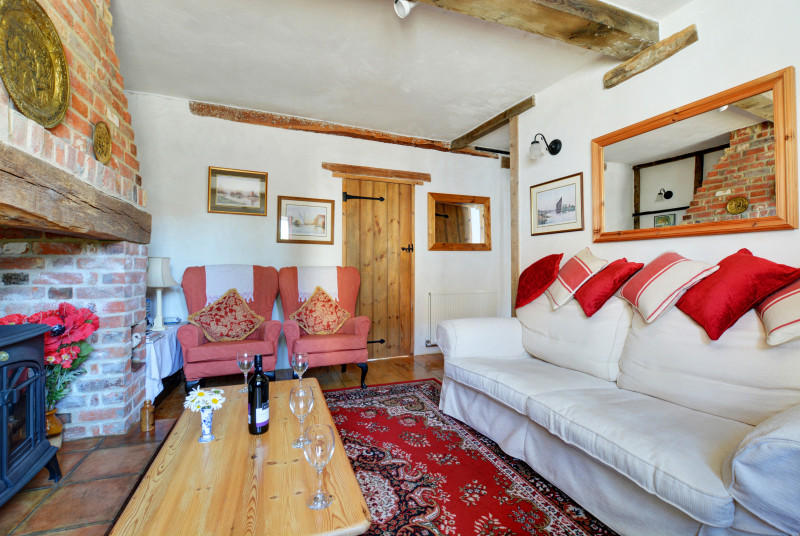 Comfortable seating to relax on in the sitting room