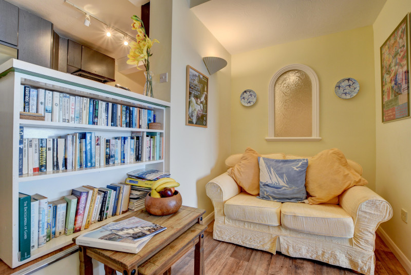 A cosy corner to sit and enjoy a good book