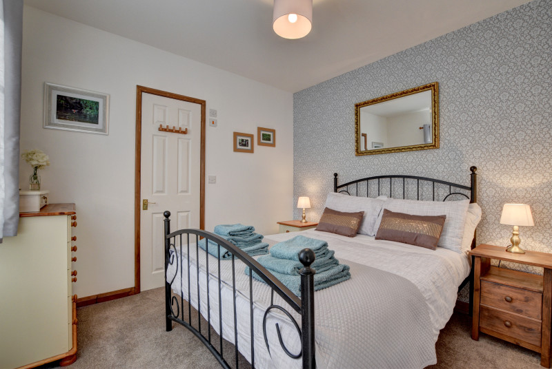 Bedroom with ensuite bathroom