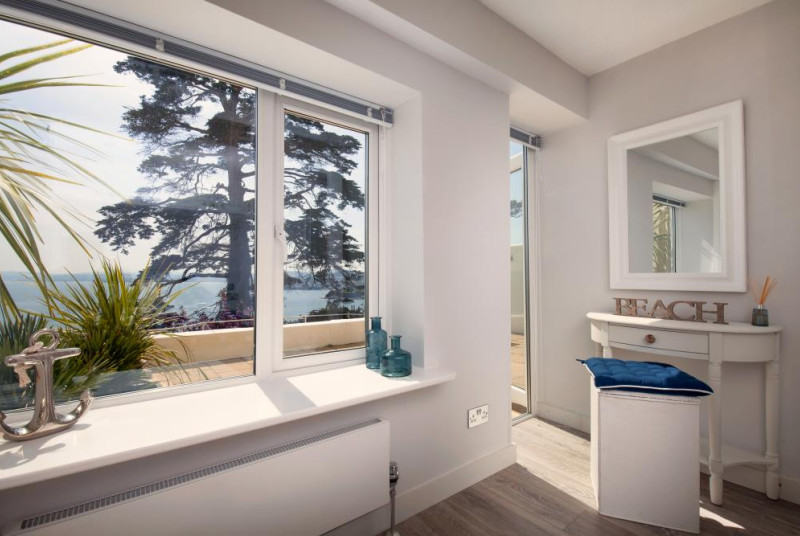 Amazing Sea Views from this fabulous apartment looking over Torquay harbour, Torre Abbey Sands, and out towards Torbay, Paignton, Brixham and towards Dartmouth