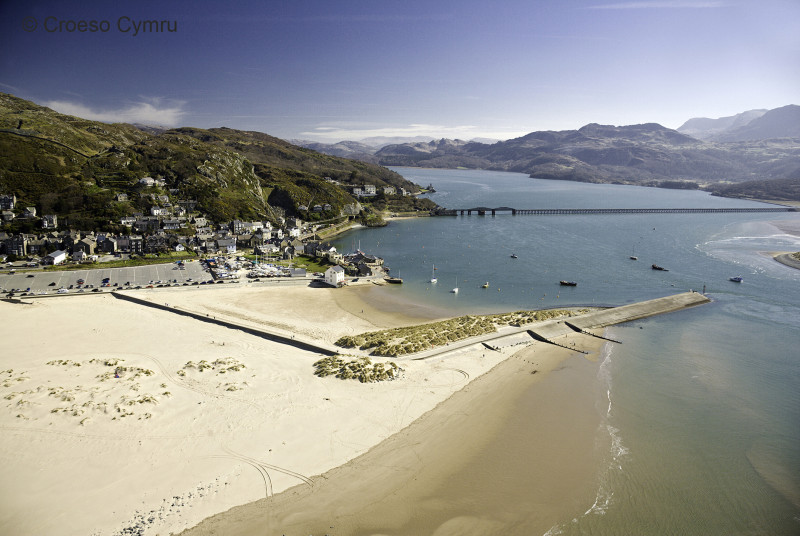Barmouth Beach, just 4.5 miles south