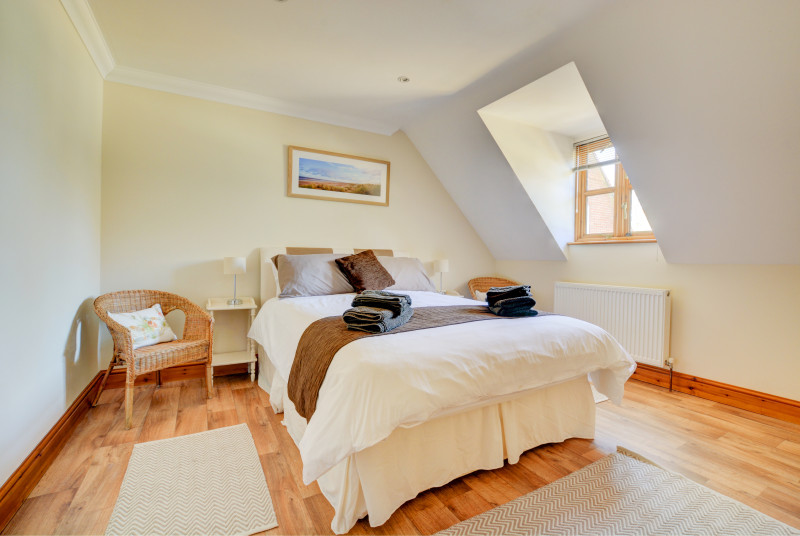 Bedroom 1 with a king-size bed