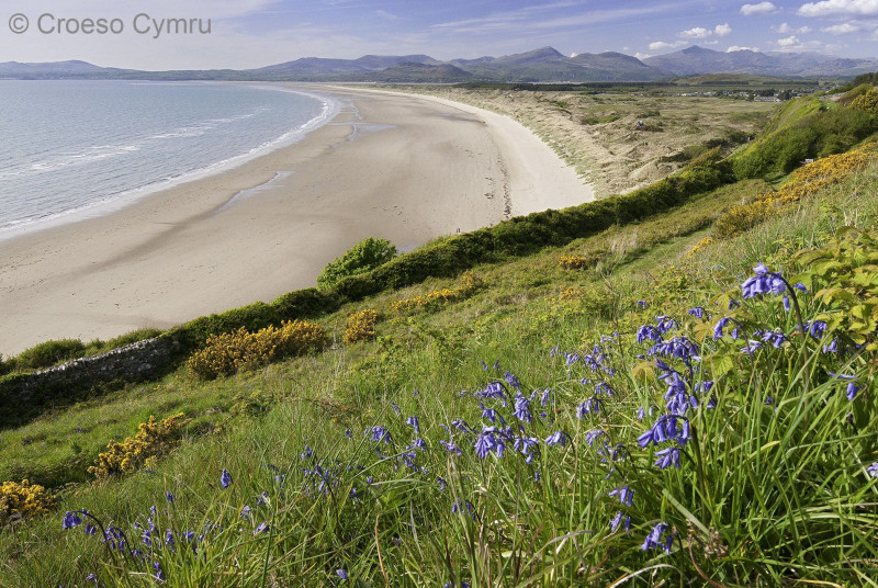 Another beautiful beach at Harlech, just a few miles up the coast