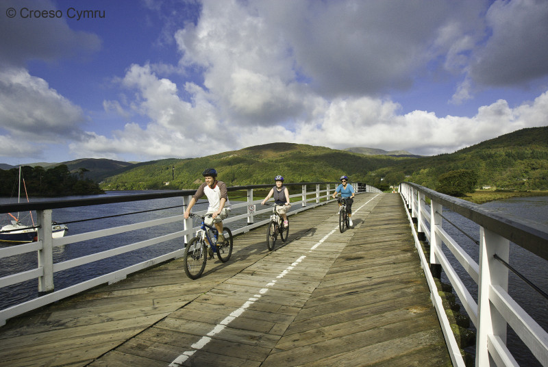 Mawddach Trail - cycle or walk the scenic route from Barmouth to Dolgellau
