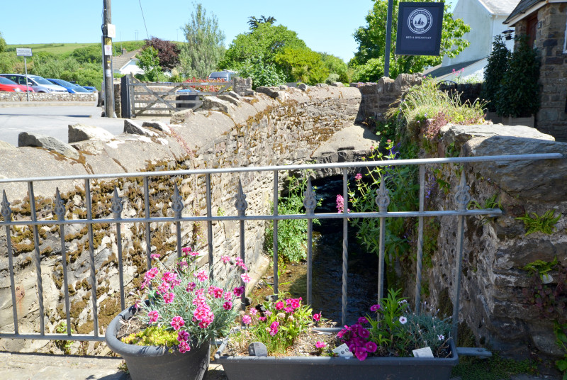 Pretty stream just outside the cottage