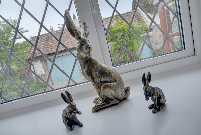 The property has lots of homely touches