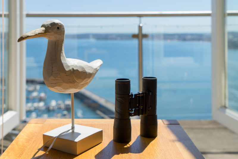 Far reaching sea views Torquay Family Holiday Apartment Self-Catering Torbay