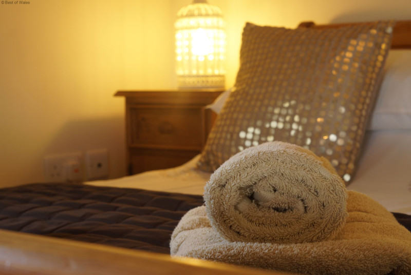 Bedroom 2 - Upstairs double room with stunning views