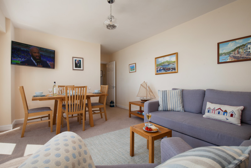 Relax in this Modern Family Holiday Home with Sea Views over Torquay towards Paignton and Brixham