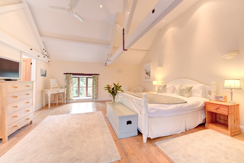 Stunning master bedroom which is enormous!