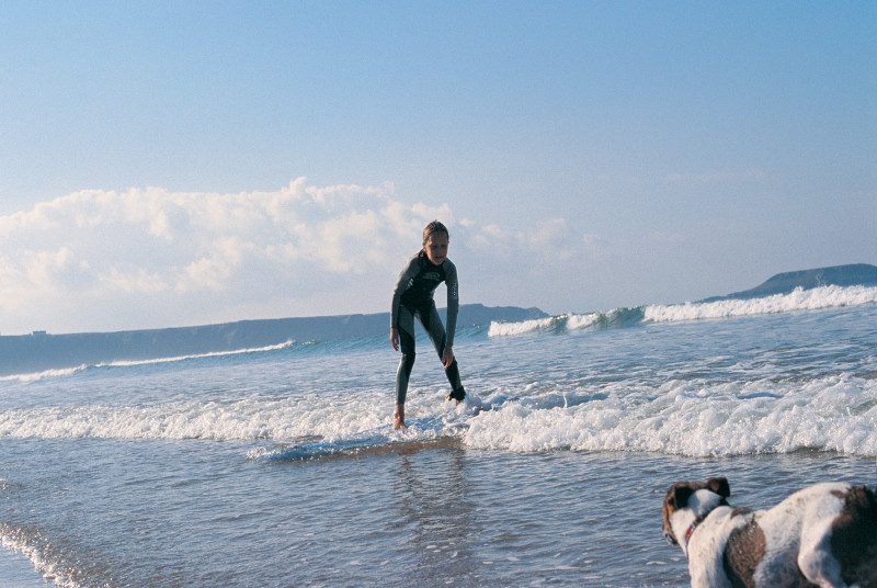 Great surfing within walking distance