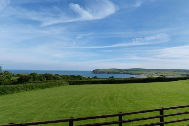 Uninterrupted sea views from your holiday cottage, Newport Pembrokshire