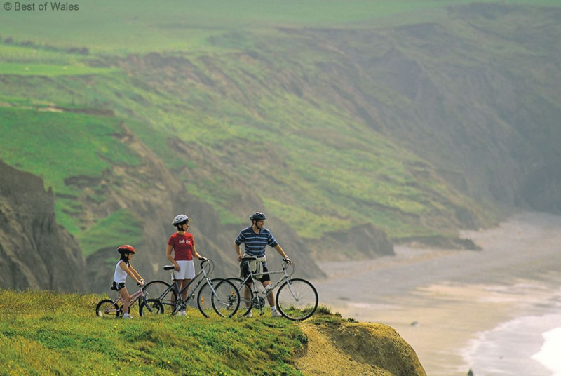 Cycling around the Aberdaron area is a great, inspiring day out 