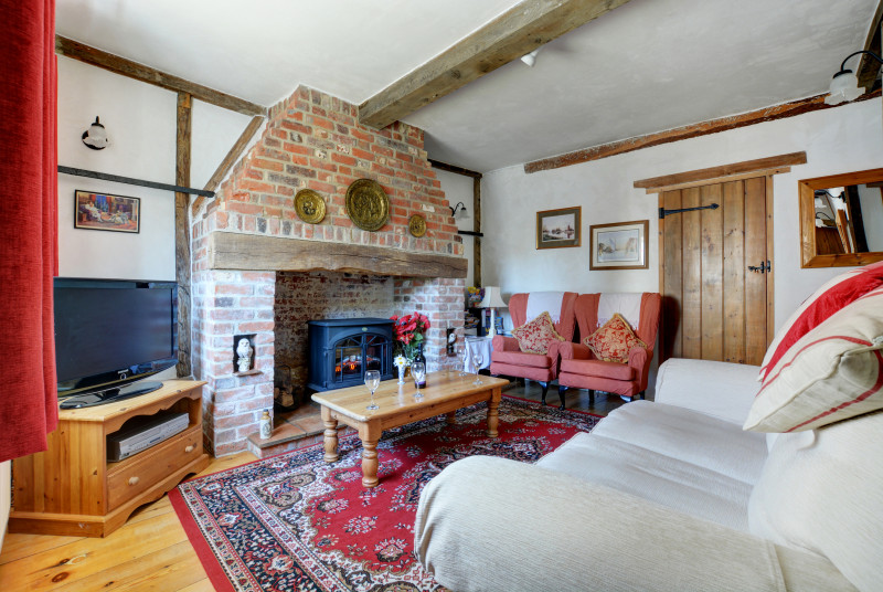 Another view of the cosy sitting room