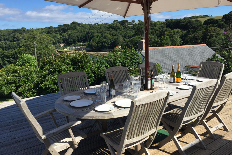 External seating area