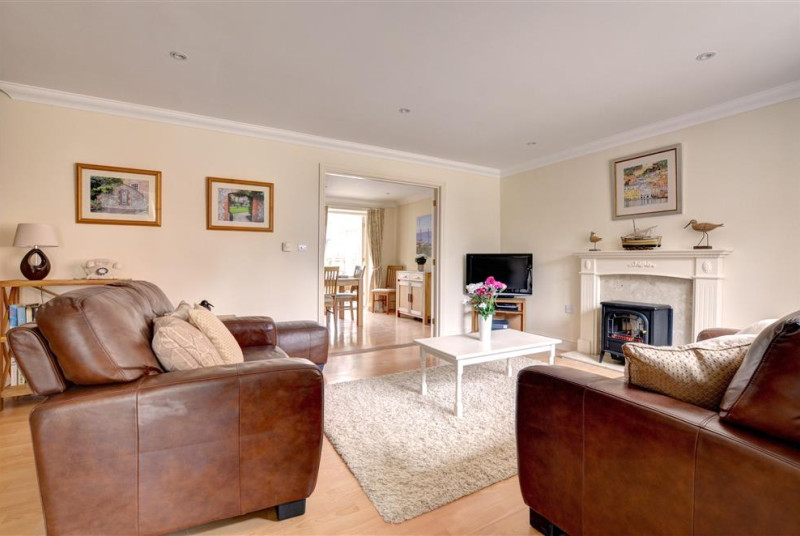 Comfortable sitting room area