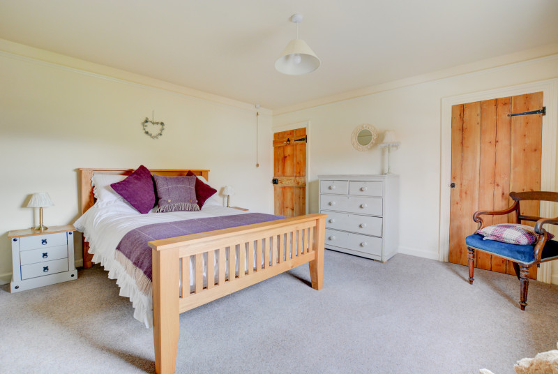 Bedroom 1 with double bed