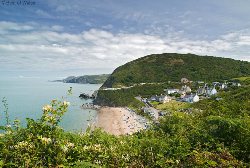 Tresaith is one of the great beaches nearby