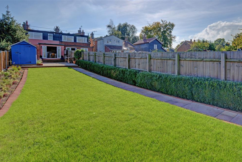 Enjoy this bright green lawn at Friday Place when you are occupying the property.