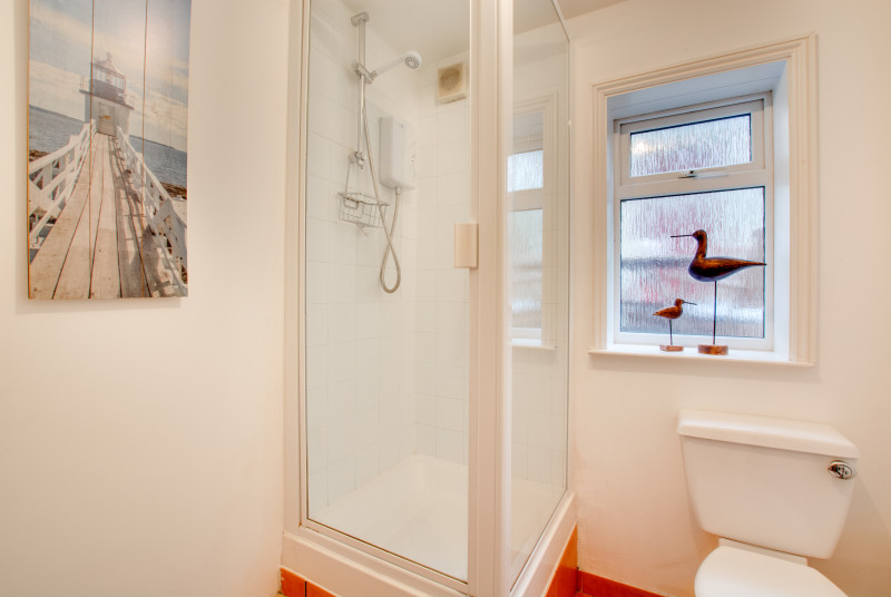 Ground floor shower room with shower cubicle & wc