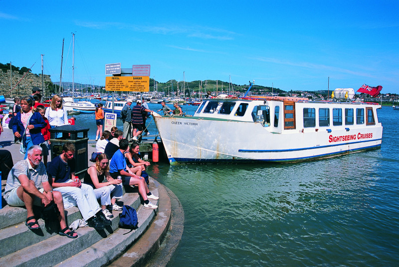 Enjoy a scenic boat ride from Conwy Marina