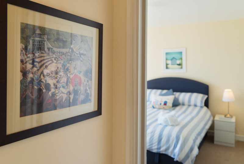Hallway leading to master bedroom ensuite