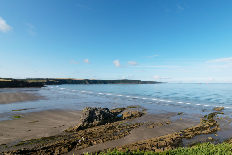 Broad Haven at low tide
