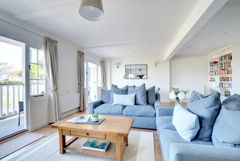 The open plan living area is spacious, light and airy and provides extremely attractive and high quality accommodation