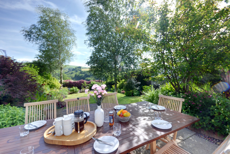 A lovely place to have a family meeting to discuss the days plans!