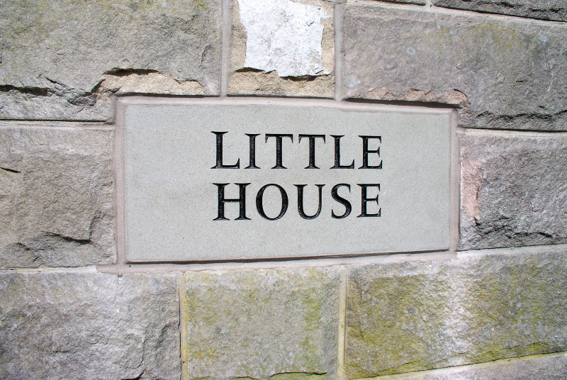 LITTLE HOUSE SIGN