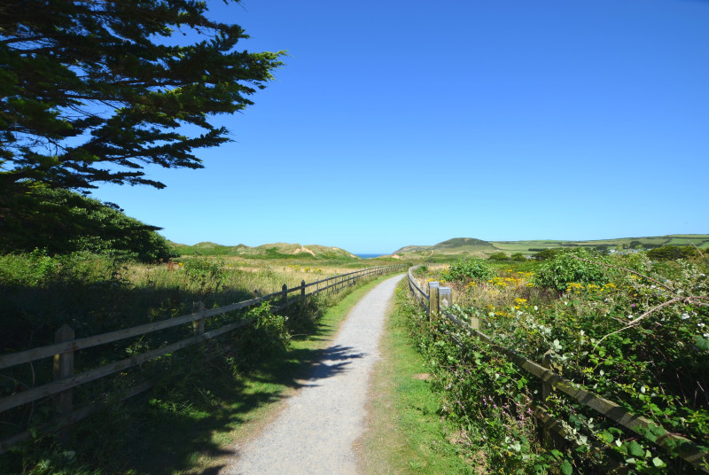 The path that takes you directly to Croyde Beach - just a short walk away!
