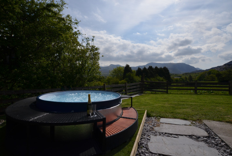 The Hot Tub with great views