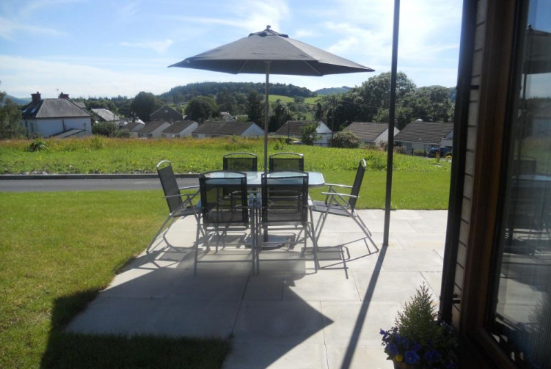 Catch the sunshine all day long on the patio, surrounded by peaceful Snowdonia countryside
