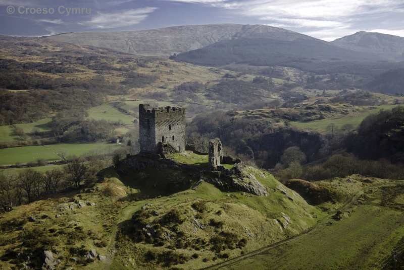 Dolwyddelan Castle, just 7 miles from your lodge