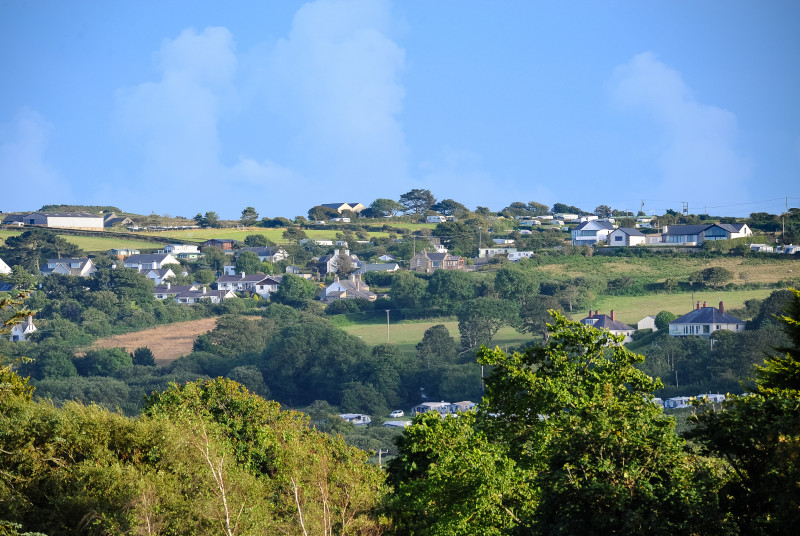The house sits in an elevated position yet is within walking distance of the centre of Abersoch