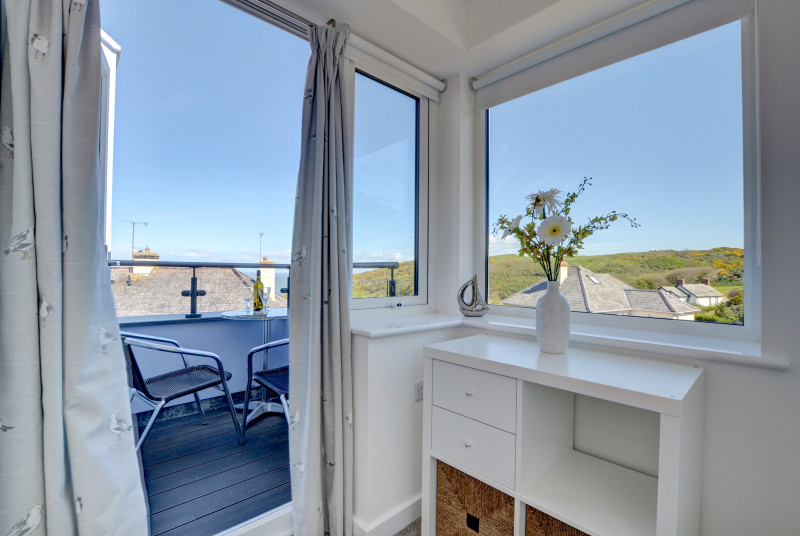 Bedroom 3 benefits from a private balcony