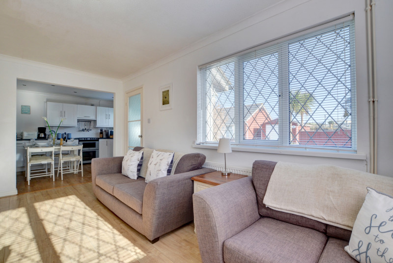 Comfortable seating in the sitting room