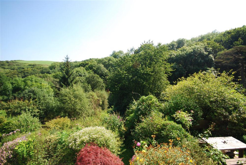 The property is nestled in a tranquil wooded valley surrounded by ancient trees