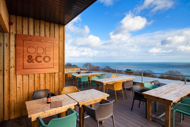 Cafe in Shaldon with fantastic views of the South Devon coast - Compass Cottage, Shaldon